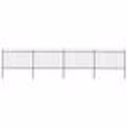 vidaXL Table de chevet murale Sonoma gris 50x36x47 cm