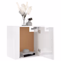 VidaXL 816869 Table de nuit et table de chevet Blanc - Vue supplémentaire 4