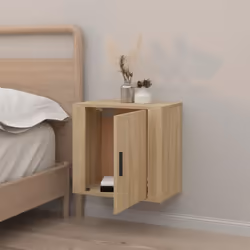 VidaXL 816870 Table de nuit et table de chevet Chêne