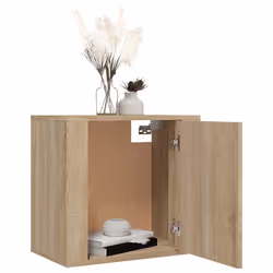 VidaXL 816871 Table de nuit et table de chevet Chêne - Vue supplémentaire 4