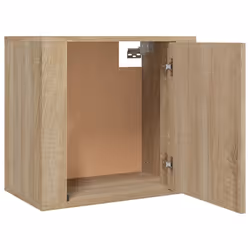 VidaXL 816871 Table de nuit et table de chevet Chêne - Vue supplémentaire 7