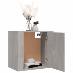 VidaXL 816873 Table de nuit et table de chevet Couleur du béton - Vue supplémentaire 4