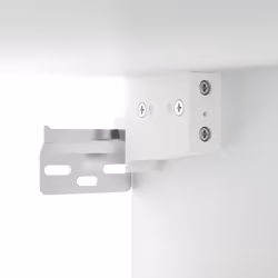 VidaXL 816880 Table de nuit et table de chevet Blanc - Vue supplémentaire 8