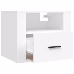 VidaXL 816881 Table de nuit et table de chevet Blanc - Vue supplémentaire 7