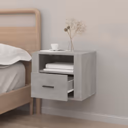 VidaXL 816888 Table de nuit et table de chevet Couleur du béton