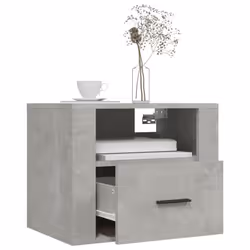 VidaXL 816888 Table de nuit et table de chevet Couleur du béton - Vue supplémentaire 4