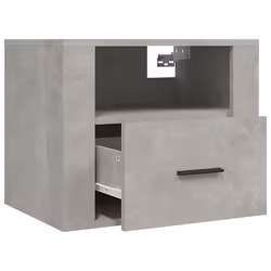VidaXL 816888 Table de nuit et table de chevet Couleur du béton - Vue supplémentaire 6