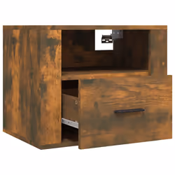 VidaXL 816890 Table de nuit et table de chevet Chêne - Vue supplémentaire 6