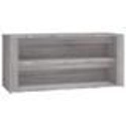 vidaXL Étagère à chaussures Sonoma gris 100x35x45 cm Bois d'ingénierie