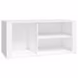 vidaXL Armoire à chaussures Blanc 100x35x45 cm Bois d'ingénierie