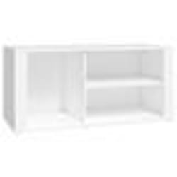 vidaXL Armoire à chaussures Blanc 100x35x45 cm Bois d'ingénierie