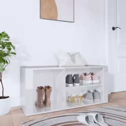 Gardez vos chaussures à l'abri de la poussière et de l'encombrement pour créer un environnement bien rangé avec cette élégant ...