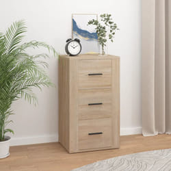 vidaXL Buffet Chêne sonoma 40x33x70 cm Bois d'ingénierie