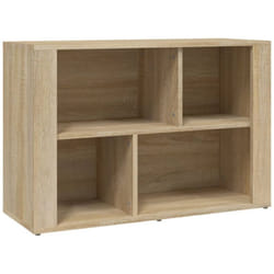 vidaXL Buffet Chêne sonoma 80x30x54 cm Bois d'ingénierie