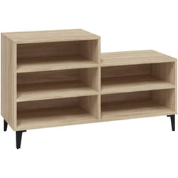 Vidaxl - Armoire à chaussures Chêne sonoma 102x36x60cm Bois d'ingénierie
