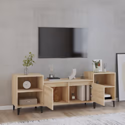 VidaXL 821199 Support TV et centre de divertissement
