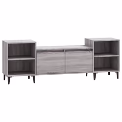 VidaXL 821202, Gris, Métal, Bois, 1600 mm, 350 mm, 550 mm, 1 pièce(s)