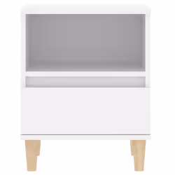 VidaXL 821795 Table de nuit et table de chevet Blanc - Vue supplémentaire 7