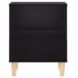 VidaXL 821796 Table de nuit et table de chevet Noir - Vue supplémentaire 6