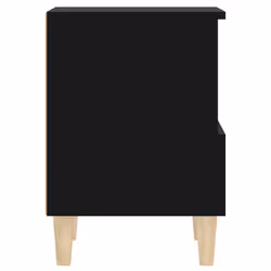 VidaXL 821796 Table de nuit et table de chevet Noir - Vue supplémentaire 8