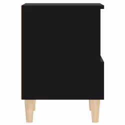 VidaXL 821797 Table de nuit et table de chevet Noir - Vue supplémentaire 8