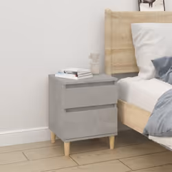 Cette table de chevet tendance au design élégant apportera un supplément intemporel à votre décoration intérieure. Matériau r ...