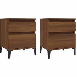 Ces tables de chevet tendance au design élégant apporteront un supplément intemporel à votre décoration intérieure. Matériau ...