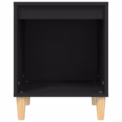 VidaXL 821861 Table de nuit et table de chevet Noir - Vue supplémentaire 6