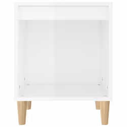 VidaXL 821862 Table de nuit et table de chevet Blanc - Vue supplémentaire 5