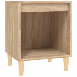 VidaXL 821865 Table de nuit et table de chevet Chêne - Vue supplémentaire 5