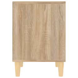 VidaXL 821865 Table de nuit et table de chevet Chêne - Vue supplémentaire 7
