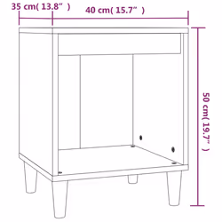 VidaXL 821872 Table de nuit et table de chevet - Vue supplémentaire 8
