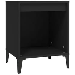 VidaXL 821876 Table de nuit et table de chevet Noir