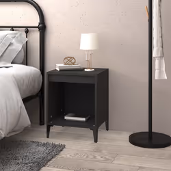 VidaXL 821876 Table de nuit et table de chevet Noir
