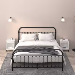 VidaXL 821879 Table de nuit et table de chevet Blanc
