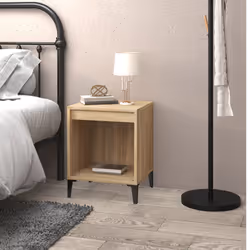VidaXL 821880 Table de nuit et table de chevet Chêne