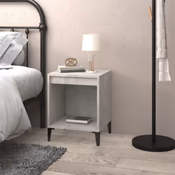 VidaXL 821882 Table de nuit et table de chevet Couleur du béton