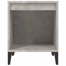 VidaXL 821883 Table de nuit et table de chevet Couleur du béton - Vue supplémentaire 5