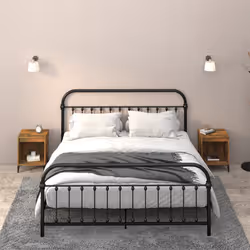 VidaXL 821885 Table de nuit et table de chevet Chêne