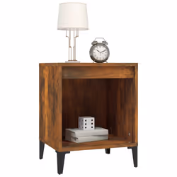 VidaXL 821885 Table de nuit et table de chevet Chêne - Vue supplémentaire 4