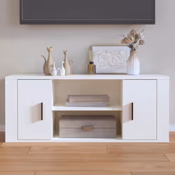 VidaXL 823091, Blanc, Bois, Bois, 1000 mm, 350 mm, 400 mm