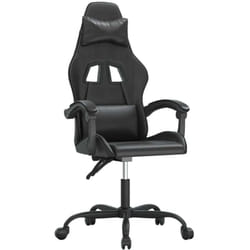 Chaise De Jeu Noir Similicuir Vidaxl