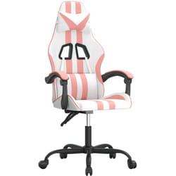 Chaise De Jeu Blanc Et Rose Similicuir Vidaxl