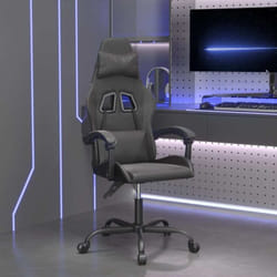 Chaise De Jeu Noir Similicuir Vidaxl