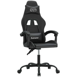 Chaise De Jeu Noir Similicuir Vidaxl