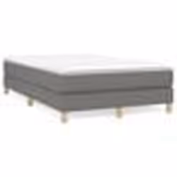 vidaXL Cadre de lit sans matelas gris foncé 120x200 cm tissu - 120 x 200 cm
