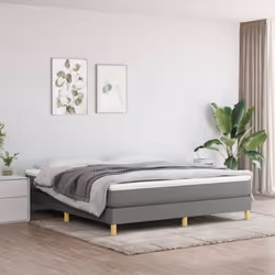 Description générale Obtenez une meilleure nuit de sommeil reposante grâce à ce cadre de lit à sommier tapissier ! Il est un ...