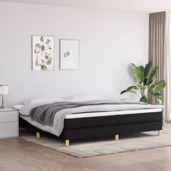 Description générale Obtenez une meilleure nuit de sommeil reposante grâce à ce cadre de lit à sommier tapissier ! Il est un  ...