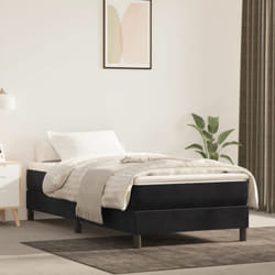 Vidaxl - Cadre de lit Noir 90x200 cm Velours