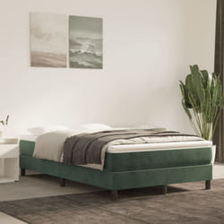 Vidaxl - Cadre de lit Vert foncé 120x200 cm Velours